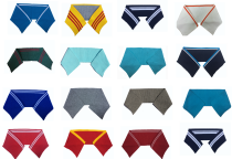 Đơn vị dệt bo cổ áo chất spandex + cán có độ bền cao