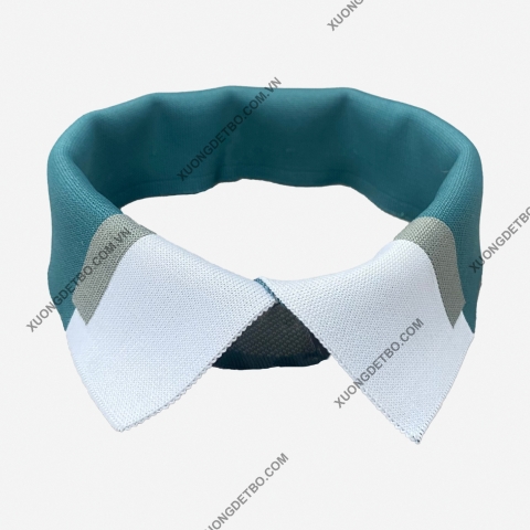 Bo cổ áo Poly cao cấp 150/144, 3 Sợi - Hồ mềm 2